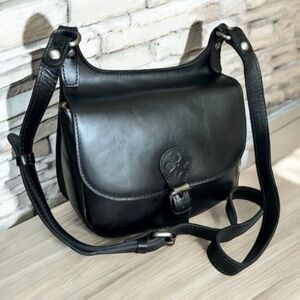 Patricia Nash Leather Linny Saddle Bag